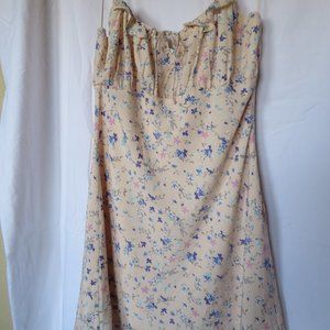 Pink Floral Shift dress